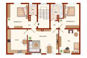Provisionsfrei* Geräumige 4-Zi.-Wohnung m. Stellpl., Altendorfer Straße, 1.OG – Altendorfer Straße 298, 45143 Altendorf, Essen – Vorschaubild 16