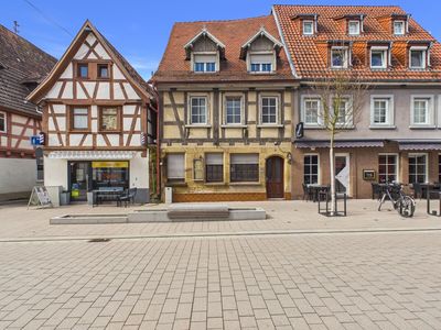 2 Häuser = 1 Preis: Wohnhaus und extra Wohnhaus mit Gastro im EG| Bretten