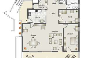 Drei Zimmer plus auf 178 m²: große S/W-Terrasse, zwei Eingänge & moderne Wärmepumpe – Die vollständige Adresse der Immobilie erhältst du vom Anbieter., 40625 Gerresheim, Düsseldorf – Vorschaubild 28