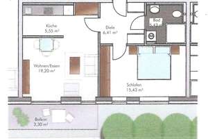 Im Herzen von Krefeld-Fischeln: Seniorengerechte 2 Zimmerwohnung mit Balkon und Einbauküche – Die vollständige Adresse der Immobilie erhältst du vom Anbieter., 47807 Fischeln, Krefeld – Vorschaubild 8