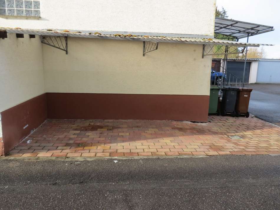 Stellplatz überdacht