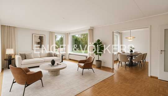 Bild von Raum für Visionen: Repräsentativer Bungalow mit beeindruckendem Grundstück