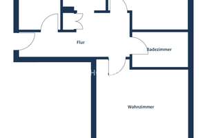 Erbbauzins: Helle 3-Zimmer-Wohnung mit Loggia – ca. 76 Quadratmeter in der ersten Etage – Die vollständige Adresse der Immobilie erhältst du vom Anbieter., 30459 Ricklingen (Ortsteil), Hannover – Vorschaubild 16