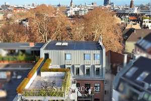 Exklusives 270qm-Penthouse mit Dachterrasse in saniertem Denkmalaltbau am Rathenauplatz