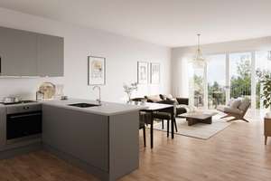 Weißensee: ERSTBEZUG im NEUBAU ab Ende 2026: 2-3-Zimmer-VHS-Wohnung mit Balkon – Die vollständige Adresse der Immobilie erhältst du vom Anbieter., 13086 Weißensee, Berlin – Vorschaubild 3