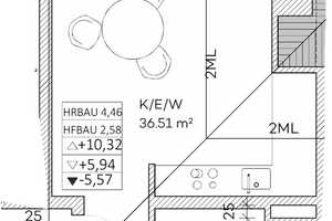 Geschmackvolle 3-Zimmer-Dachgeschosswohnung mit gehobener Innenausstattung mit Balkon in Nürnberg – Worzeldorfer Str. 44, 90469 Nürnberg – Vorschaubild 2