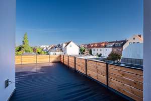 Traumhafte Dachterrasse: Sanierte 2-Zimmerwohnung