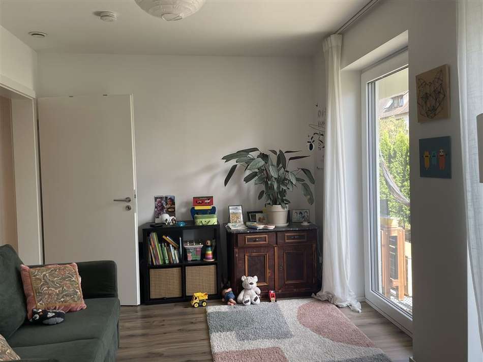 ... in ein Zimmer mit