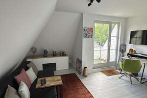 Möblierte hochwertige 1-Zimmer-Wohnung mit moderner Ausstattung in ruhiger Lage, Hamburg-Farmsen – Die vollständige Adresse der Immobilie erhältst du vom Anbieter., 22159 Farmsen-Berne, Hamburg – Vorschaubild 1