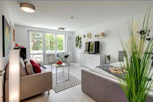 Möbliert: Sonnige 1-Zimmer Wohnung mit Südbalkon – Die vollständige Adresse der Immobilie erhältst du vom Anbieter., 81241 Pasing, München – Vorschaubild 1