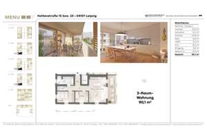 ** Moderne 3-Zimmer-Wohnung mit großem Südbalkon im KfW-40-Neubau ** – Kohlenstraße 23, 4107 Zentrum-Südost, Leipzig – Vorschaubild 17