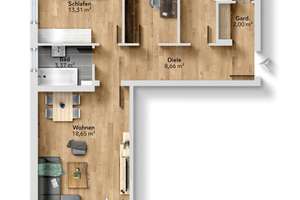 Kernsanierte 3-Zimmer-Wohnung in Traumlage am Nymphenburger Kanal – Bernabeistraße 7, 80639 Nymphenburg, München – Vorschaubild 12