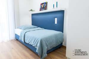 DONAU SIDE: AB  August: Modernes Studenten Apartment mit Fitnessstudio &Co-Working – Haenlinstraße 1, 85055 Nordost, Ingolstadt – Vorschaubild 4