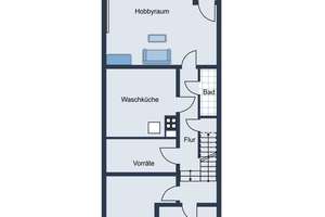 Charmantes Split-Level-Reihenendhaus in unmittelbarer Rheinnähe im Herzen von Düsseldorf-Benrath – Die vollständige Adresse der Immobilie erhältst du vom Anbieter., 40597 Benrath, Düsseldorf – Vorschaubild 45