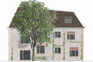 DESIGNVILLA NYMPHENBURG | GARTENRESIDENZ MIT TERRASSE, STUDIO & GARTEN