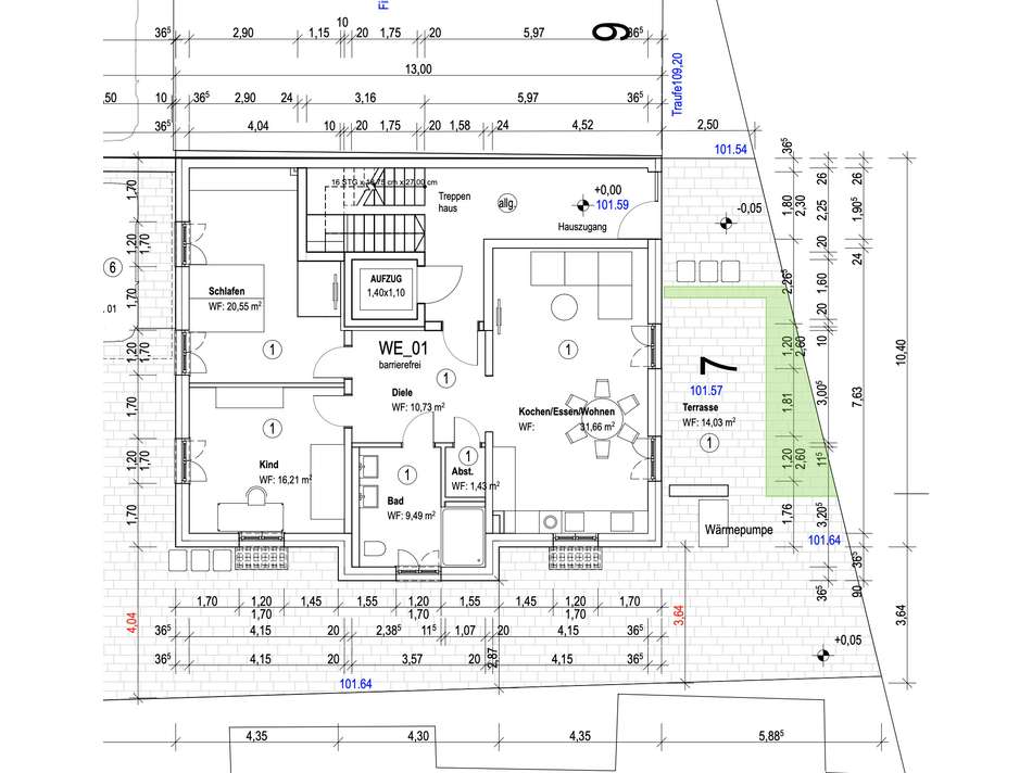 Neubau in Feudenheim