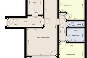 Toll geschnittene 3- Zimmer-Wohnung mit Balkon – 23556 Sankt Lorenz Nord, Lübeck – Vorschaubild 24