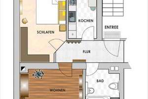 Wohnen in UNI-Nähe -- 2.Zi.-Whg. mit Balkon !! – Wartburgstraße 16c, 9126 Bernsdorf, Chemnitz – Vorschaubild 7