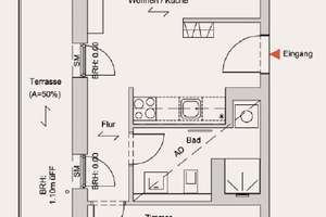 Auf gute Nachbarschaft: praktische 2-Zimmer-Wohnung mit großer Terrasse im Erstbezug – Johann-Eck-Straße 4, 4315 Neustadt-Neuschönefeld, Leipzig – Vorschaubild 8