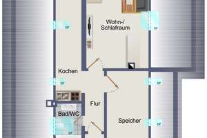 Stattliches Reihenendhaus mit 4 Wohnungen,  gesuchte Wohnungsgrößen, Garage in ruhiger und beliebter – Die vollständige Adresse der Immobilie erhältst du vom Anbieter., 68239 Seckenheim, Mannheim – Vorschaubild 5