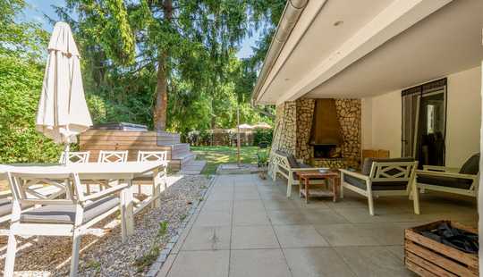 Bild von Frankfurter Rückzugsort mit Stil und Privatsphäre