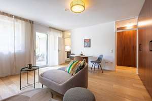 Neu möblierte, ruhige Terrassenwohnung inkl. Schwimmbad im Haus – Johann-Fichte-Str. 11, 80805 Alte Heide-Hirschau, München – Vorschaubild 9