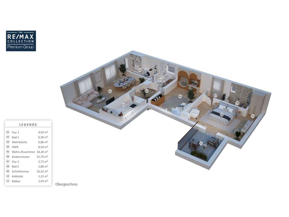 3D-Grundriss OG