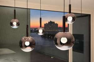 Licht, Design und Luxus : Vollmöblierte Drei-Zimmer-Wohnung