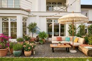 Individuelle Erdgeschosswohnung mit Einbauküche, Terrasse & Kamin – Feldstraße 38, 18273 Güstrow – Vorschaubild 1