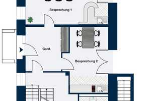 Historisches Ensemble: Exklusives Wohn- und Geschäftshaus mit Parkanlage – Neunkirchen (Kreis) – Vorschaubild 31