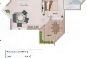 Helle 2,5-Zimmer-Wohnung mit Balkon & TG-Stellplatz in Herrenberg – Adlerstraße 13, 71083 Herrenberg – Vorschaubild 2