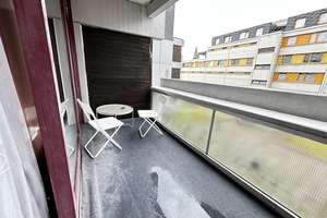 Helle 1-Zimmer-Wohnung mit großzügigem Balkon und Aufzug im Ihmezentrum – Die vollständige Adresse der Immobilie erhältst du vom Anbieter., 30449 Linden-Mitte, Hannover – Vorschaubild 6