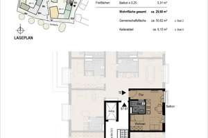 THE ORPLID FIVE: Cluster-Wohnung mit 5 Apartments + 50 m² Gemeinschaftsbereich, Balkone, Alpenblick – Die vollständige Adresse der Immobilie erhältst du vom Anbieter., 81677 Josephsburg, München – Vorschaubild 10