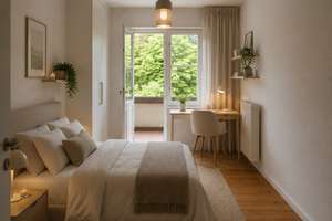 Ruhige UND zentrale Lage, sofort einziehen, keine Provision, 51 m2 Wohnung im OG, lichtdurchflutet – Colmarer Weg 2, 14169 Zehlendorf, Berlin – Vorschaubild 7