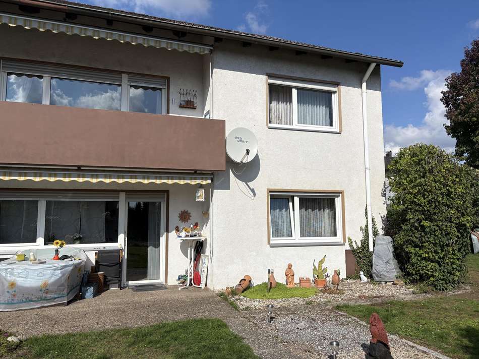 Hausansicht Gartengeschoß