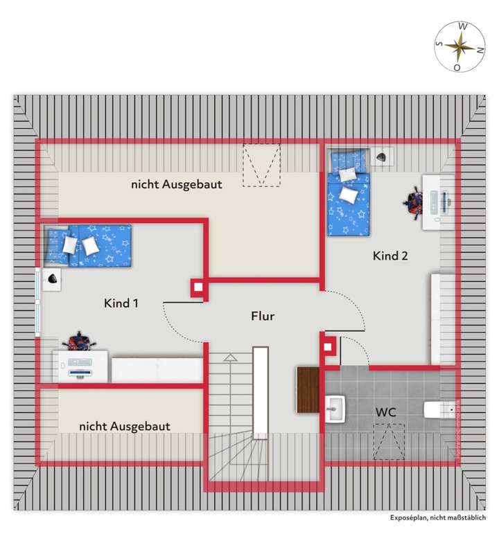 Grundriss Obergeschoss