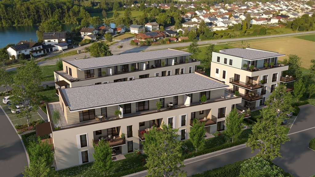 Immobilie in Winhöring - Kompakte 1-Zimmer-Gartenwohnung mit Terrasse und Gartenanteil - Bild 2