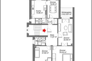 Charmante 4-Zi.-Altbauwohnung in Herdern! 
 – 79104 Herdern-Süd, Freiburg im Breisgau – Vorschaubild 22