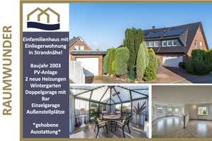 Ihr Traum-Eigenheim an der Nordsee mit vermieteter Einliegerwohnung *Strandnah, BJ 2003, PV-Anlage* – Wesermarsch (Kreis) – Vorschaubild 1