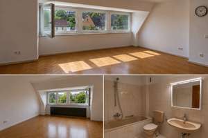 Drei-Zimmer-Wohnung im Dachgeschoss