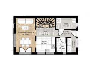 Erdwärme-Heizung!  KfW 40 Einzugsfertiges Townhouse mit Dachterrasse  am Stadtpark - Erstbezug – Chemnitz – Vorschaubild 9