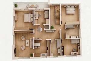 Wohnen & Vermieten unter einem Dach – großzügiges Zweifamilienhaus mit Einliegerwohnung & Südgarten – Die vollständige Adresse der Immobilie erhältst du vom Anbieter., 48565 Steinfurt – Vorschaubild 9