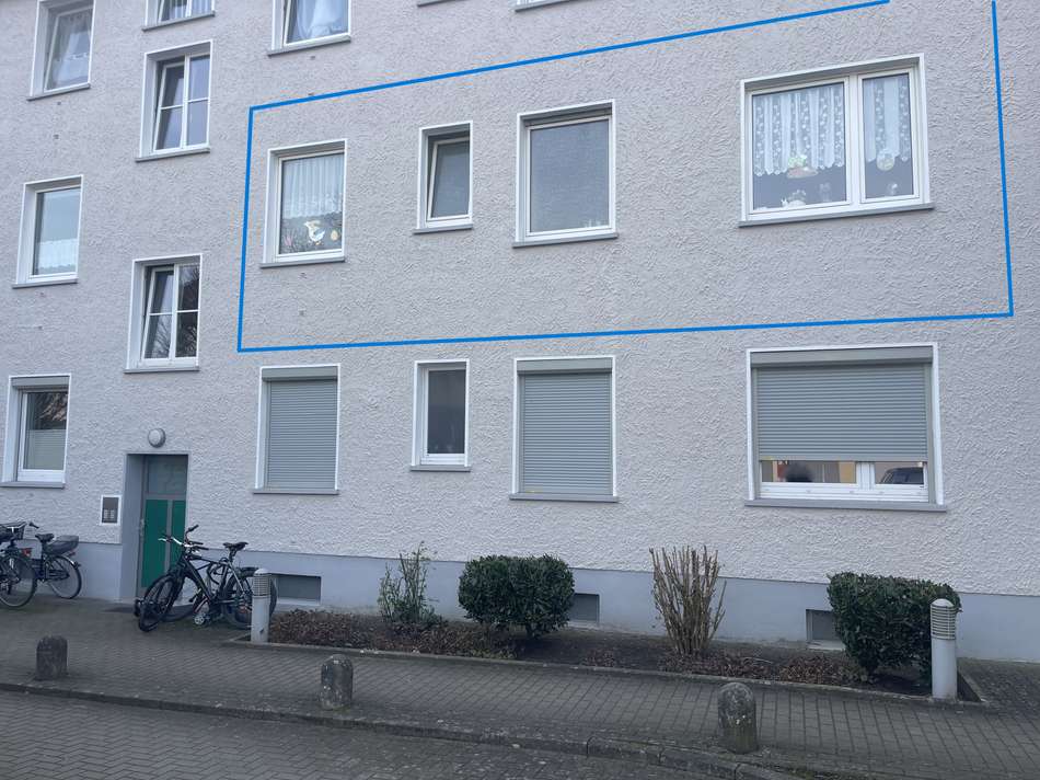 1. OG Rückansicht vom Hof