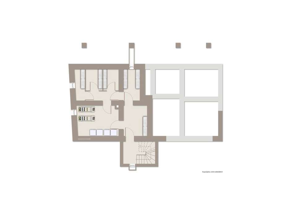 Grundriss-Skizze KG