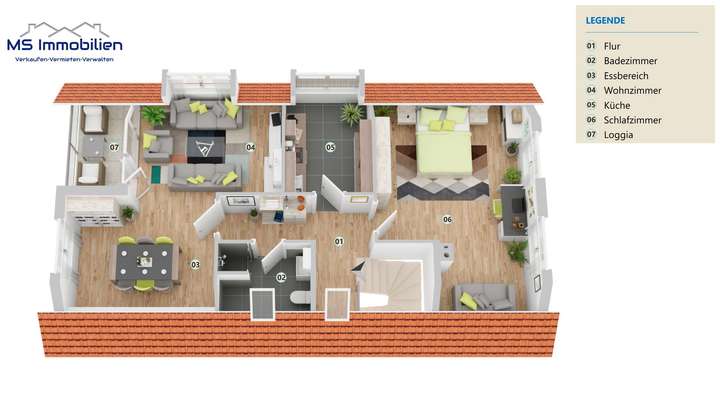 Grundriss Dachgeschoss