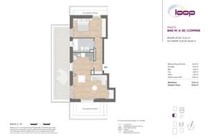 EXKLUSIVE 2-ZIMMER-WOHNUNG MIT DACHTERRASSE IN SÜD-WEST-AUSRICHTUNG – Kellerstraße ., 90453 Katzwang, Reichelsdorf Ost, Reichelsdorfer Keller, Nürnberg – Vorschaubild 3