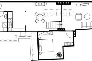 Loftartige Dachgeschosswohnung mit Galerie und viel Licht nahe Schäfersee – Die vollständige Adresse der Immobilie erhältst du vom Anbieter., 13407 Reinickendorf (Ortsteil), Berlin – Vorschaubild 2