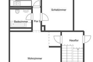 Solide Kapitalanlage: Tolle 2-Raum-Wohnung im EG  – Die vollständige Adresse der Immobilie erhältst du vom Anbieter., 1159 Naußlitz, Dresden – Vorschaubild 8