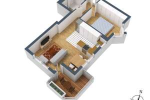 Moderne 2-Zimmer-Wohnung mit Balkon, Einbauküche, Duplex-Stellplatz & Keller in Zuffenhausen – Künzelsauer Straße 21, 70435 Zuffenhausen-Mönchsberg, Stuttgart – Vorschaubild 12