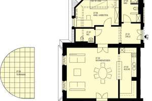 Residieren in Königlichen Villa in Dresden-Wachwitz - exklusive 3-Zimmer-Wohnung – Wachwitzer Weinberg 1, 1326 Loschwitz/Wachwitz, Dresden – Vorschaubild 13